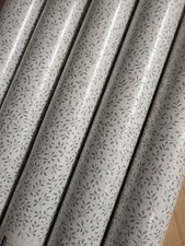 Lot of 5 FINE DECOR Double Roll GREEN LEAF WALLPAPER NOS ENGLAND 275 Sq.ft Total