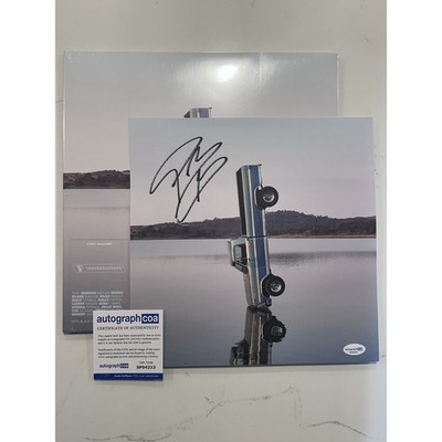Post Malone SIGNED F-1 Trillion Vinyl With Insert 11''x11'' AUTOGRAPHED COA #5