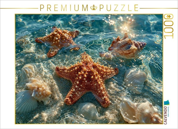 Calvendo Puzzle The Little Treasures Of The Sea | 1000 Pieces, Finished Size 25.-image