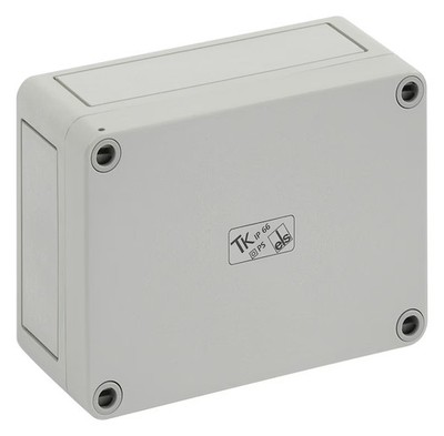 Spelsberg TK PS 1309-6-o Leergehäuse ohne Vorprägungen, IP66, 130x94x57 mm, grau
