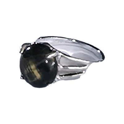 WILDLY POPULAR TIGEREYE POLISHED NEW QUALITY TITANIUM SIZE 8 RING