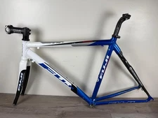 Fuji Roubaix Frame Set 54cm 700c Blue Road Race Bike