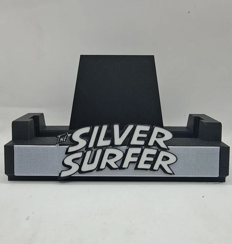 Silver Surfer Comic Book Display Stand for Graded CGC CBCS, and Non-Graded Comic
