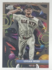 2025 Topps Chrome Cosmic #88 Logan Webb Base Base