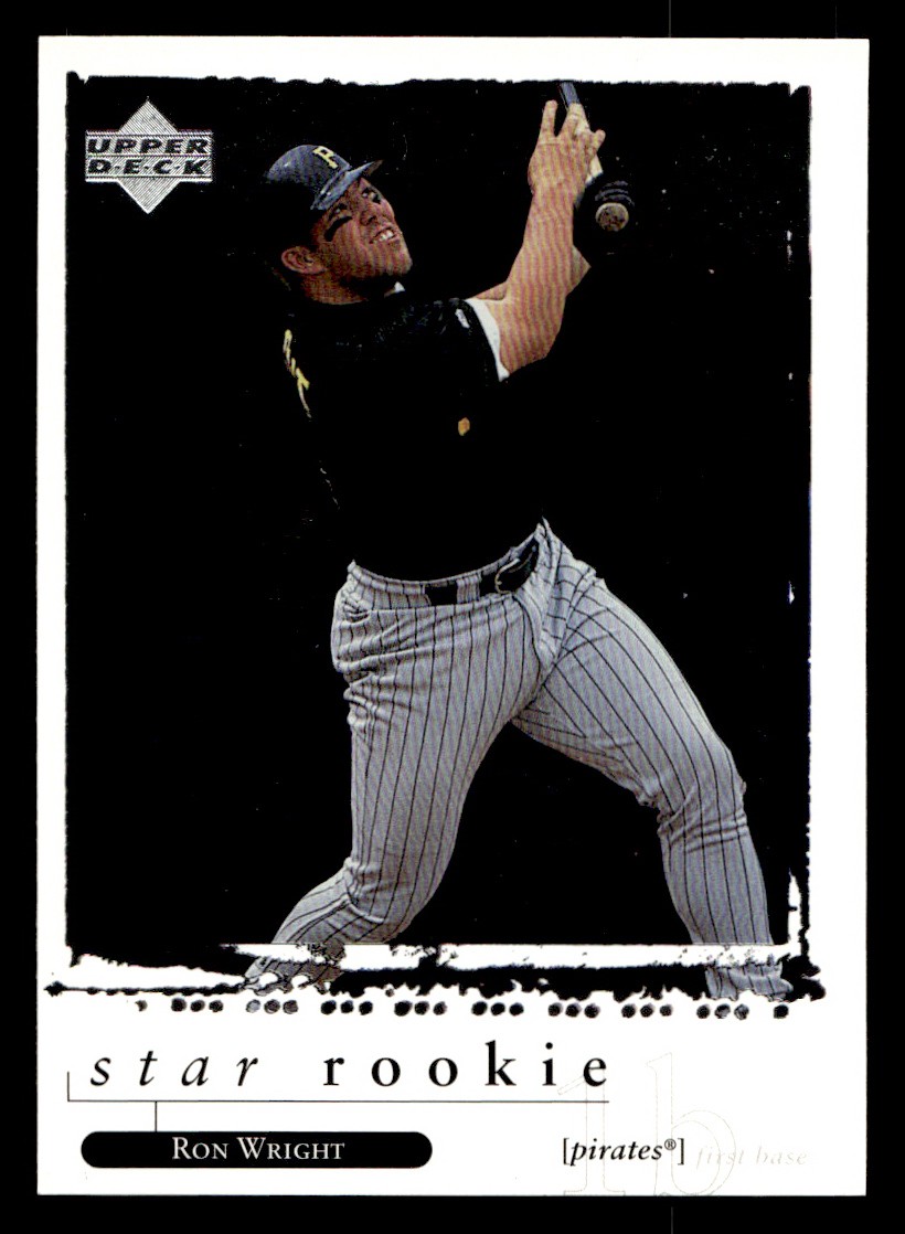 1998 Upper Deck - Star Rookie Ron Wright Baseball card Raw Trading Card