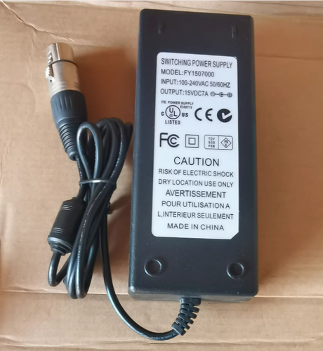 FY1507000 15V 7A XLR 4Hole Charger Transformer - 第 1/2 張圖片