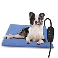 Pet Heating Pad Temperature Adjustment Dog Anti-bite Puppy with Timer Indoor