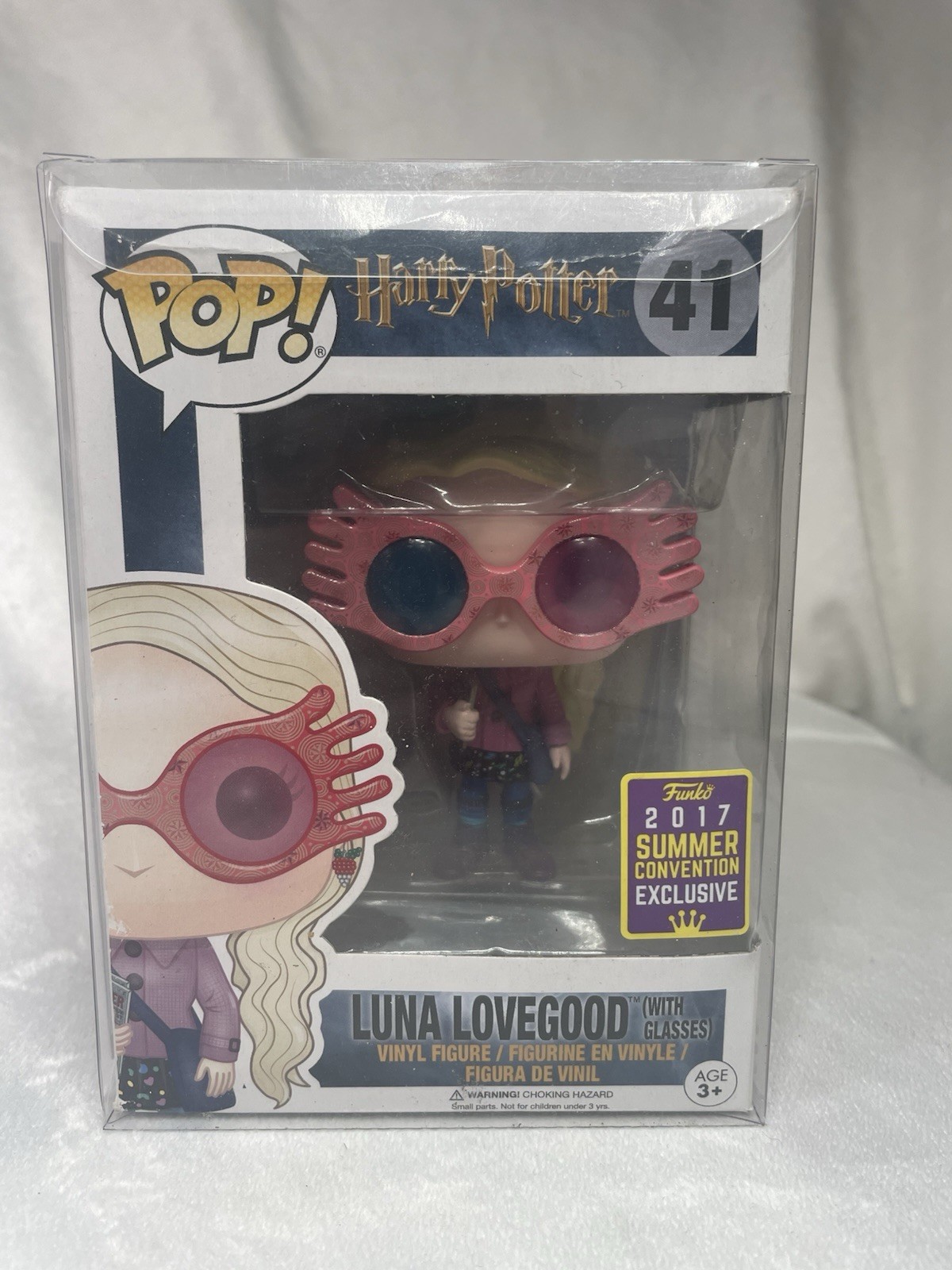 Funko Pop Harry Potter Luna Lovegood with Glasses #41 2017 SDCC Exclusive
