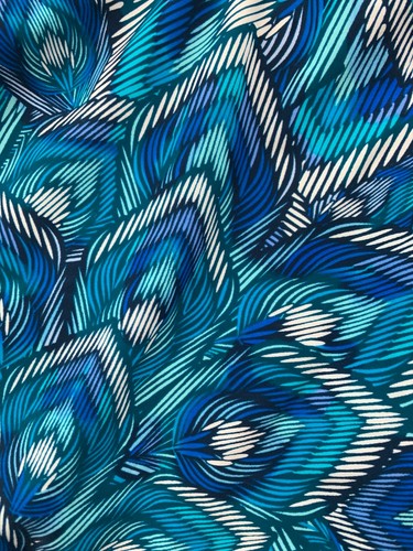 Traje de baño Tankini Gottex Profile Peacock Plume Top para mujer 36D azul bastante adelgazante - Imagen 7 de 15