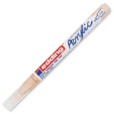edding 5300 acrylic marker fine - beige - 1 waterproof acrylic paint marker -...