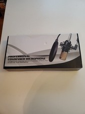 Professional Condenser Microphone Unidirectional Excellent Reproduction Sound