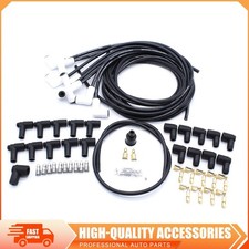 9001c Universal Spark Plug Wire Set 8mm 90 Degree Ceramic Boot