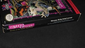 Might & Magic: Secret of the Inner Sanctum NES CIB Complete Nintendo an and