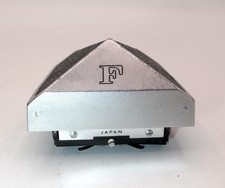  VINTAGE CHROME NIKON F EYE LEVEL NON METER PRISM VIEWFINDER-GREAT CONDITION