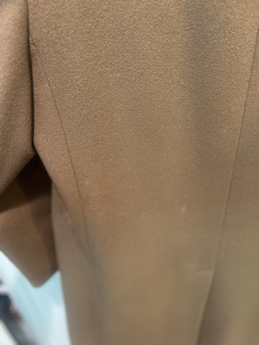 Vintage 90s Burberrys 100% Wool Camel Full Length Overcoat – Size 48 - Picture 11 of 14