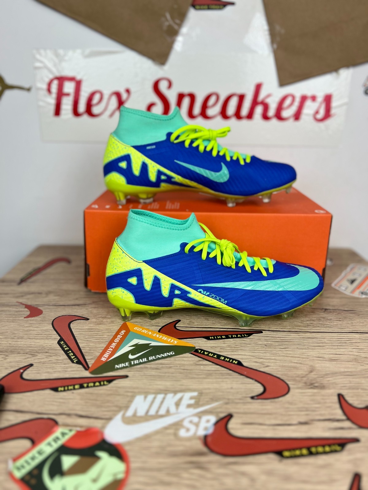 Crampons Nike Mercurial Superfly 9 Academy homme football multicolore FG