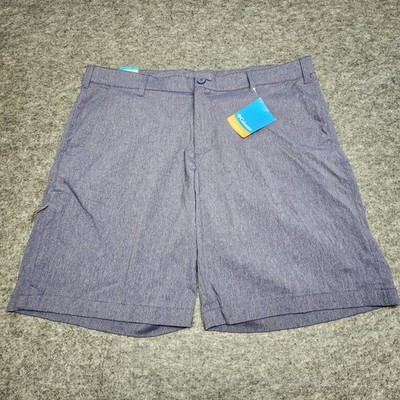 Columbia Mens Westcreek EXS Omni Shade 10'' Lightweight Golf Shorts Blue 42 NWT
