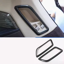 2PCS Carbon Fiber Style Interior Trunk decorative frame For BMW X7 2019-2025