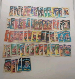 Vintage Garbage Pal Kids Card Lot Series 1 65 Cards