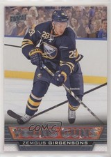2013-14 Upper Deck Young Guns Zemgus Girgensons #216 2t7