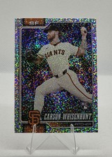 Carson Whisenhunt RC 2026 Topps Series 1 Celebration Confetti Foil #184 - Giants