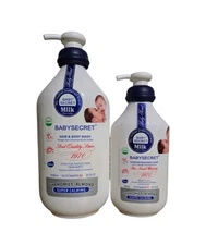 Baby Secret Super Whitening Chamomile Almond Lotion, Wash Protects From Day Old