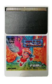 Irem Legend of Hero Tonma NEC PC Engine HuCard Japan Retro Action Game Rare