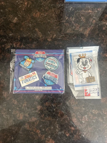 Funko POP! Fun On The Run 25 Pin & Sticker Set Online Exclusive!!
