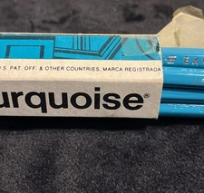 Berol Turquoise 2H Drawing Pencils, Set of 12 Unused, Original Box, 82104