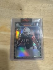 Gregory Rousseau LEAF PRO SET UNSIGNED PROOF 1/1 Card Black