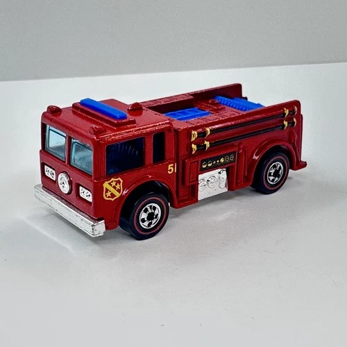 Hot Wheels Redline Fire-Eater FireTruck 1976 Original HK Near Mint