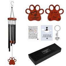 Pet Memorial Wind Chime, Dog Memorial Gifts for Loss of Dog Remembrance Gift ...