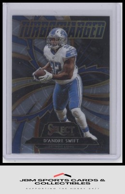 2020 Panini Select #T19 D'Andre Swift Turbocharged