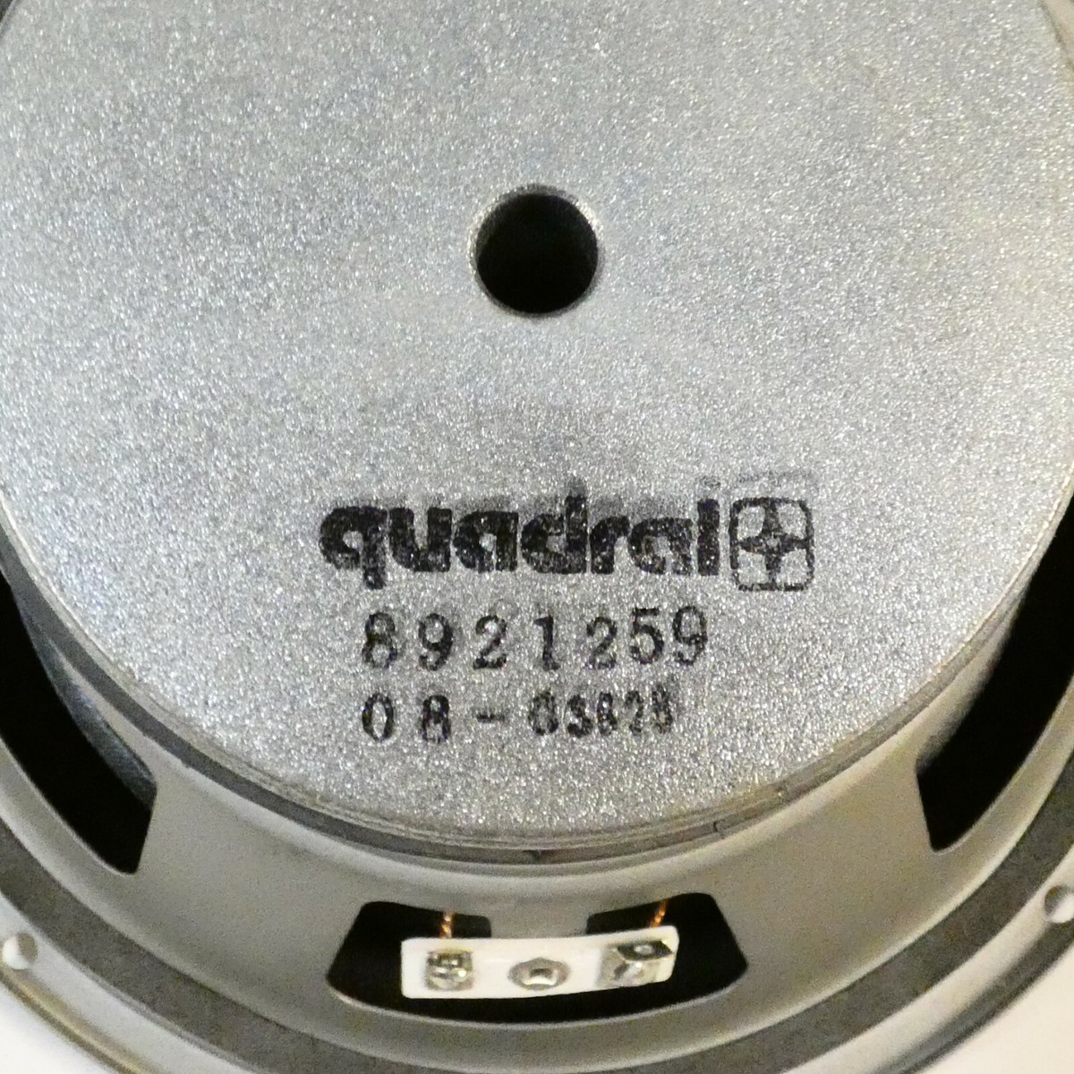 Altoparlante Largo Banda Quadral 130 Mm 5,25” – 12 Ohm, Modello Z-3461, Ricambio D'epoca
