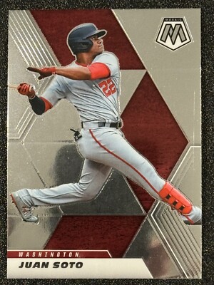 Juan Soto 2021 Panini Mosaic Base Card Washington Nationals #113