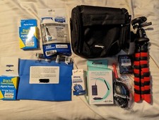 Compact Digital Camera Bundle; Bag, Deluxe Starter Set, Photo Editing