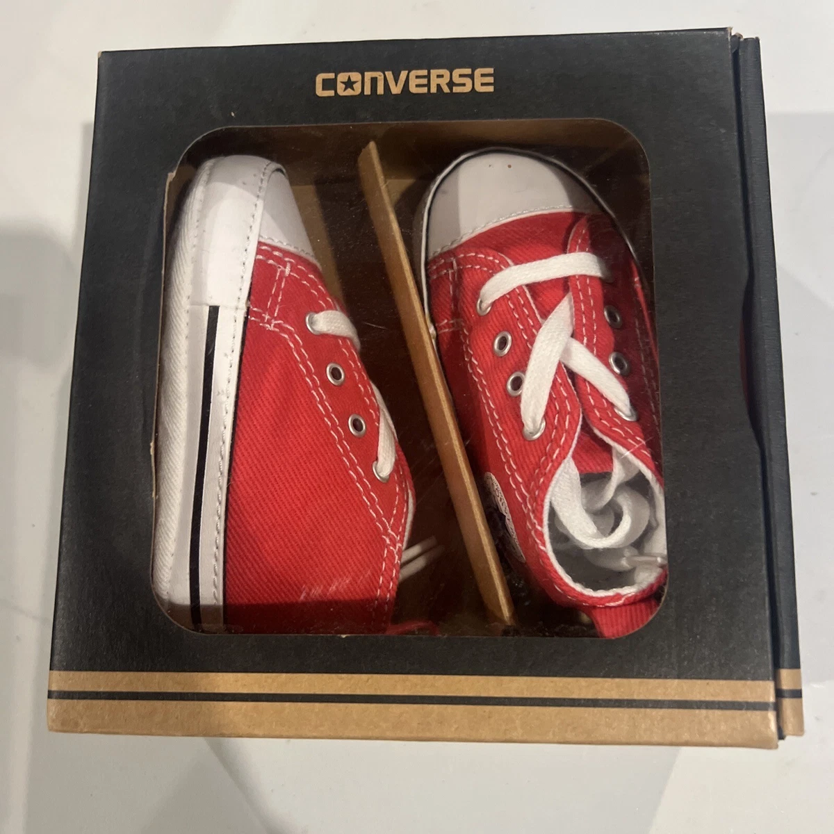 Newborn 2025 red converse