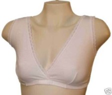 Comfortable White Sleep Bra size 1x 40-42 E/F