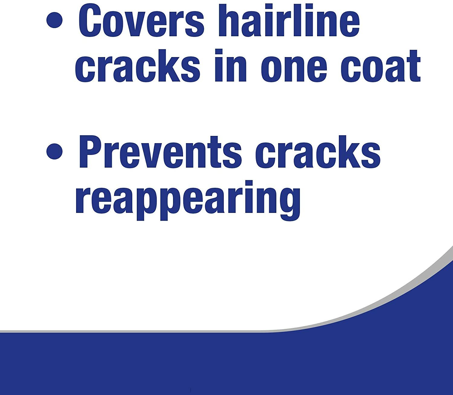 Polycell CrackFree Ceilings Smooth Flexible Matt Paint 2.5L