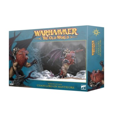 Chaos Lord On Manticore - Warriors Of Chaos - Brandneu Warhammer The Old World
