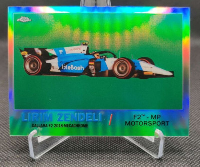 2021 Topps Chrome Formula One F1 Refractor F2 Lirim Zendeli #T61 LZ racing card
