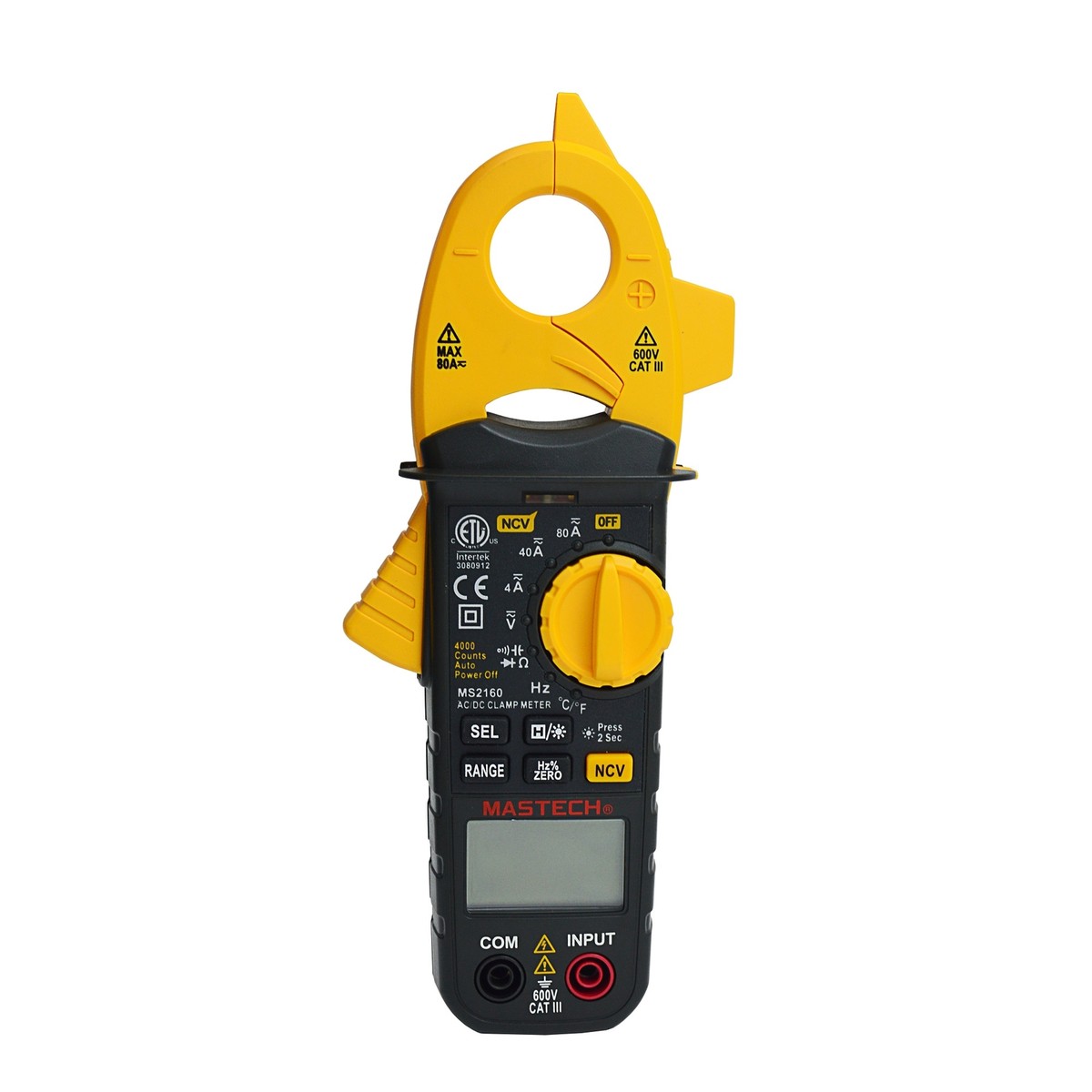 MASTECH MS2160 AC/DC Current Digital Clamp Meters Non-Contact