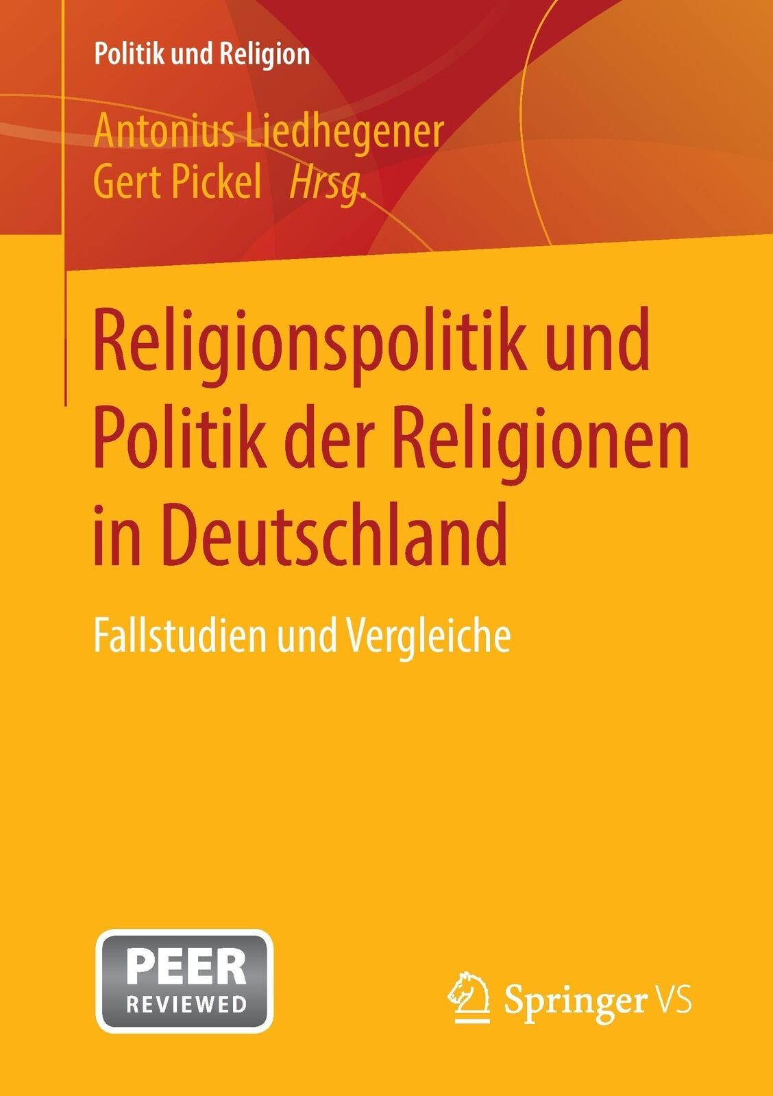 Thumbnail - Religionspolitik Und Politik Der Religionen In Deutschland Gert Pickel