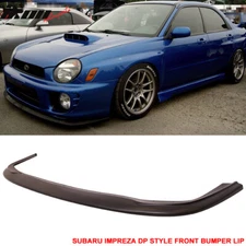 Fits 02-03 Subaru Impreza WRX RS Sedan 4Dr Front Bumper Lip Spoiler DP Style PU