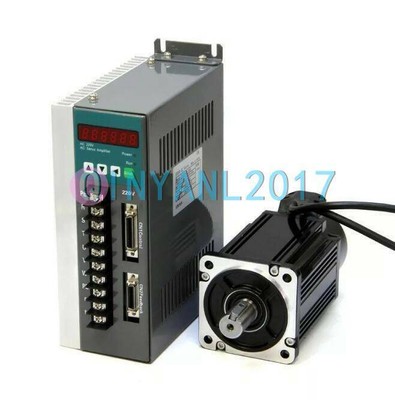 AC 220V 80AEA07530-SC3 Motor+Driver 750W For CNC Industrial Automation Control #