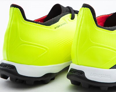 Adidas Men Predator 24 League TF Cleats Yellow Futsal Soccer Boot