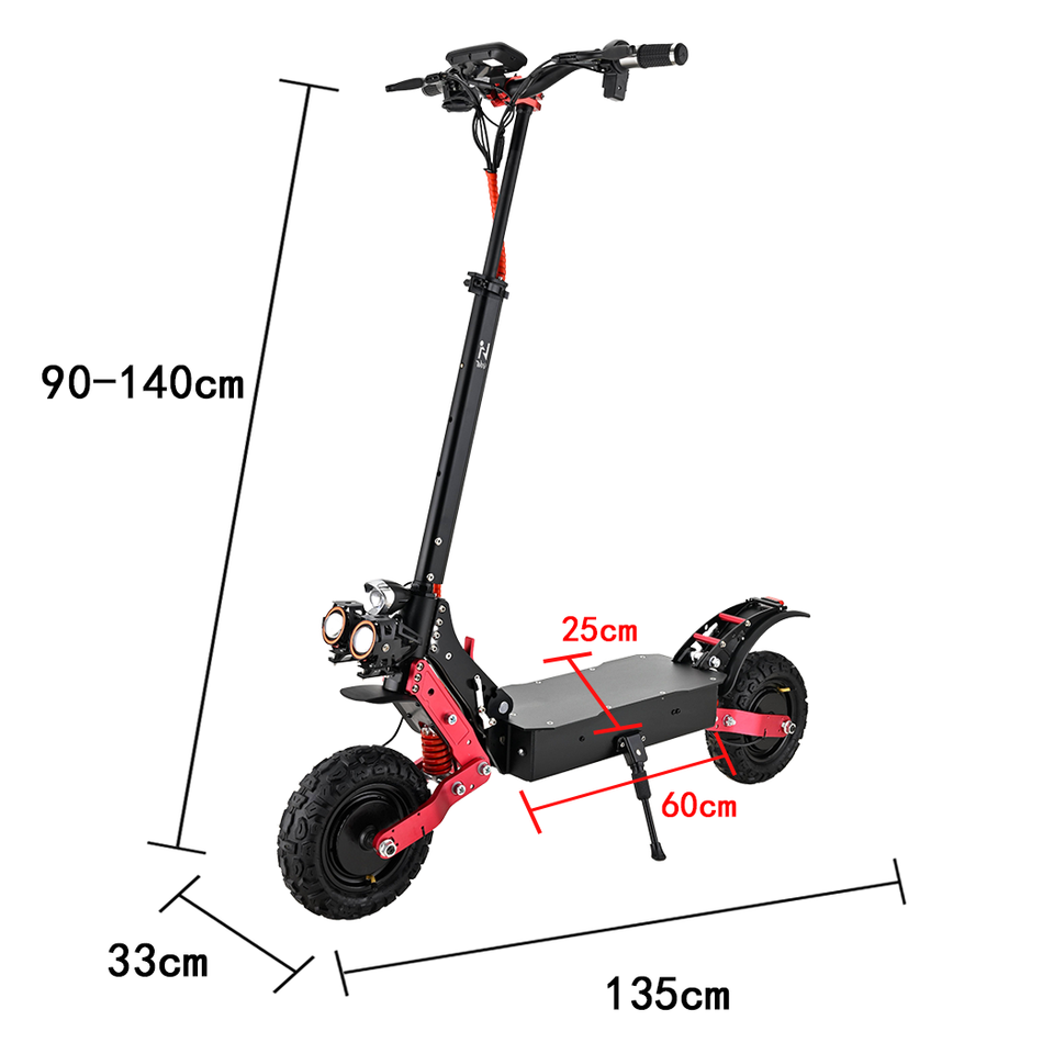 Electric Scooter 2500W/4000W Portable 7080KM/H Off Road eBike