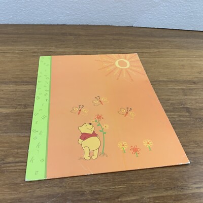 Vintage Mead Trapper Keeper Designer Series Portfolio Folder Disney Winnie Pooh