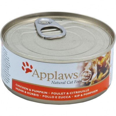 Applaws Cat Dose Hühnchenbrust & Kürbis 24 x 156g (EUR 16,01 / kg)