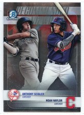 2018 Bowman Chrome Recommended Viewing - #RV-SN - A. Siegler & N. Naylor